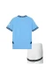 Manchester City Fc Kid Short Sleeves Home Football Kit 2024-25