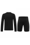 Manchester City FC Men Goalkeeper Long Sleeves Football Kit Black