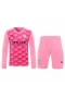 Manchester City FC Men Goalkeeper Long Sleeves Football Kit Pink