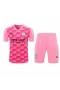 Manchester City FC Men Goalkeeper Short Sleeves Football Kit Pink