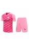 Manchester City FC Men Goalkeeper Short Sleeves Football Kit Pink