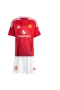 Manchester United Fc Kid Short Sleeves Home Football Kit 2024-25