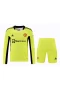 Manchester United FC Men Goalkeeper Long Sleeves Football Kit Yellow