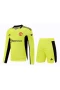 Manchester United FC Men Goalkeeper Long Sleeves Football Kit Yellow