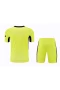 Manchester United FC Men Goalkeeper Short Sleeves Football Kit Yellow