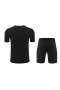 Manchester United FC Men Short Sleeve Football Training Kit Black