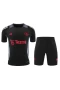 Manchester United FC Men Short Sleeves Football Kit Black 2024-25