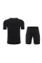 Manchester United FC Men Short Sleeves Football Training Kit Black