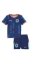 Netherlands National Football Team Kid Short Sleeves Away Football Kit 2024-25