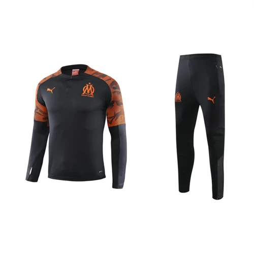 Olympique De Marseille Men Long Sleeves Football Kit