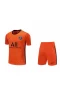 Paris Saint Germain FC Men Goalkeeper Short Sleeves Football Kit Orange