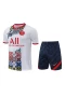 Paris Saint Germain FC Men Short Sleeve Football Training Kit