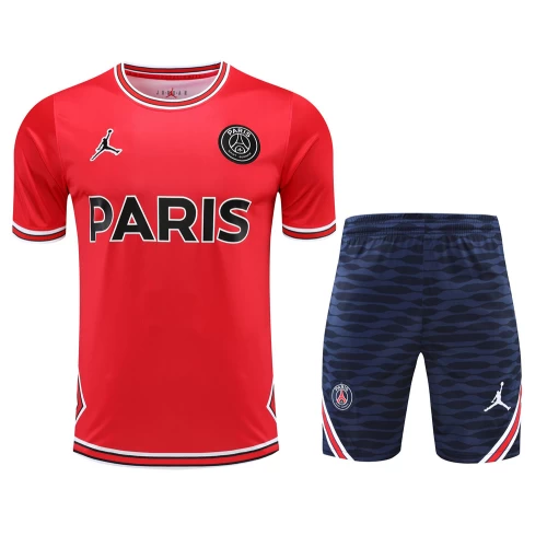 Paris Saint Germain FC Men Short Sleeves Football Kit