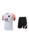 Paris Saint Germain FC Men Short Sleeves Football Kit With Zipper Pocket