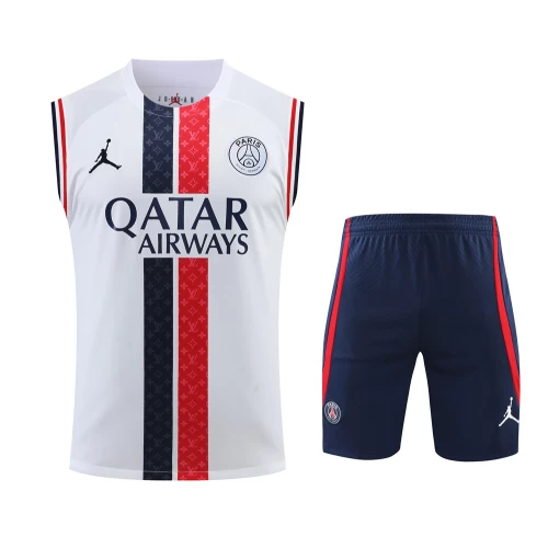 Paris Saint Germain FC Men Singlet Sleeveless Football Kit 2023