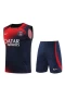 Paris Saint Germain FC Men Singlet Sleeveless Football Kit