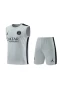 Paris Saint Germain FC Men Vest Sleeveless Football Kit White 2024