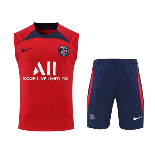 Paris Saint Germain FC Vest Men Sleeveless Football Kit 2023