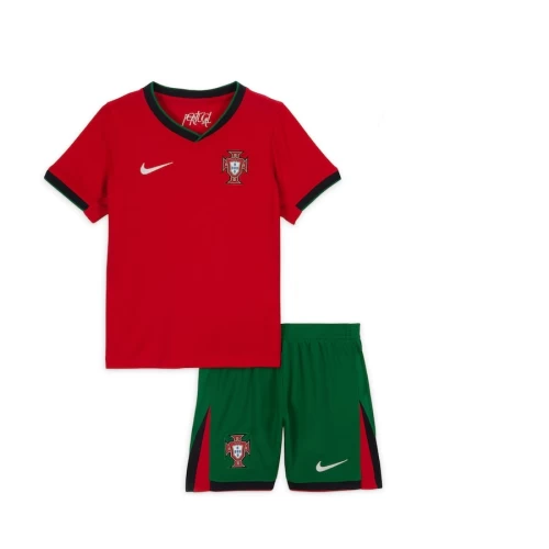 Portugal National Football Team Kid Short Sleeves Home Football Kit 2024-25