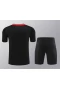 Portugal National Football Team Men Short Sleeve Football Kit Black 2024-25