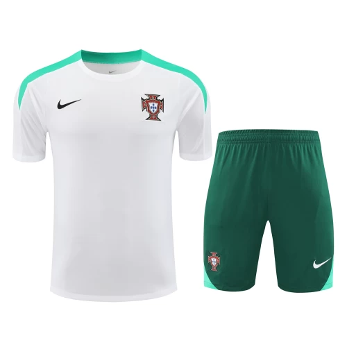 Portugal National Football Team Men Short Sleeves Football Kit 2024-25