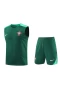 Portugal National Football Team Men Sleeveless Football Kit Green 2024-25