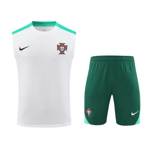 Portugal National Football Team Men Vest Football Kit 2024-25