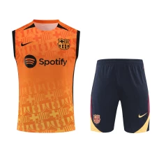 FC Barcelona Men Vest Football Kit 2024-25