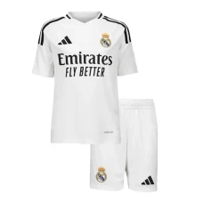 Real Madrid Cf Kid Short Sleeves Home Football Kit White 2024-25