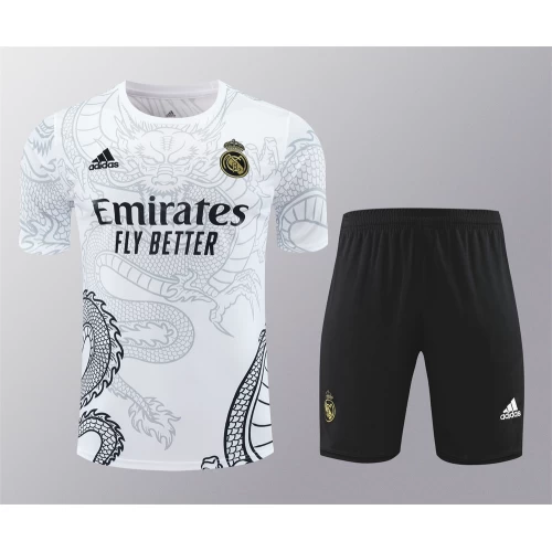 Real Madrid CF Men Short Sleeves Football Kit 2024