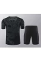 Real Madrid CF Men Short Sleeves Football Kit Black 2024-25