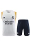 Real Madrid CF Men Vest Sleeveless Football Kit