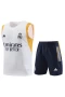 Real Madrid CF Men Vest Sleeveless Football Kit