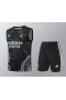 Real Madrid Cf Men Vest Sleeveless Football Kit Black 2024-25