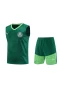 Sociedade Esportiva Palmeiras Men Sleeveless Football Kit Dark Green 2024-25