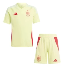 Spain National Football Team Kid Short Sleeves Away Football Kit 2024-25