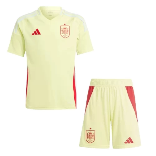 Spain National Football Team Kid Short Sleeves Away Football Kit 2024-25