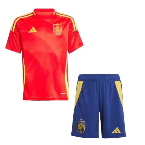 Spain National Football Team Kid Short Sleeves Home Football Kit 2024-25