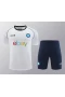 SSC Napoli Men Short Sleeves Football Kit