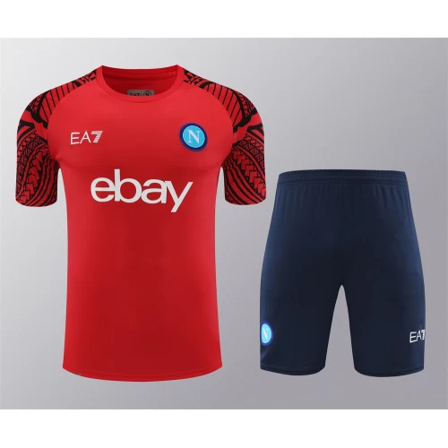 SSC Napoli Men Short Sleeves Football Kit 2024