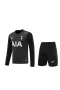 Tottenham Hotspur FC Men Goalkeeper Long Sleeves Football Kit Black