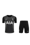 Tottenham Hotspur FC Men Goalkeeper Short Sleeves Football Kit Black