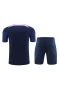 Tottenham Hotspur FC Men Short Sleeves Football Kit Dark Blue 2024