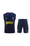 Tottenham Hotspur FC Men Vest Sleeveless Football Kit Dark Blue 2024