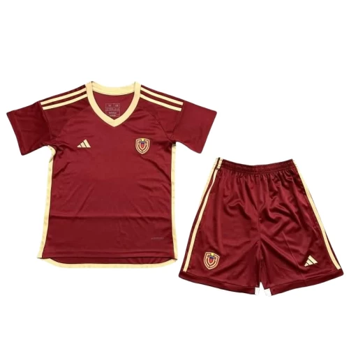 Venezuela National Football Team Kid Short Sleeves Home Football Kit 2024-25